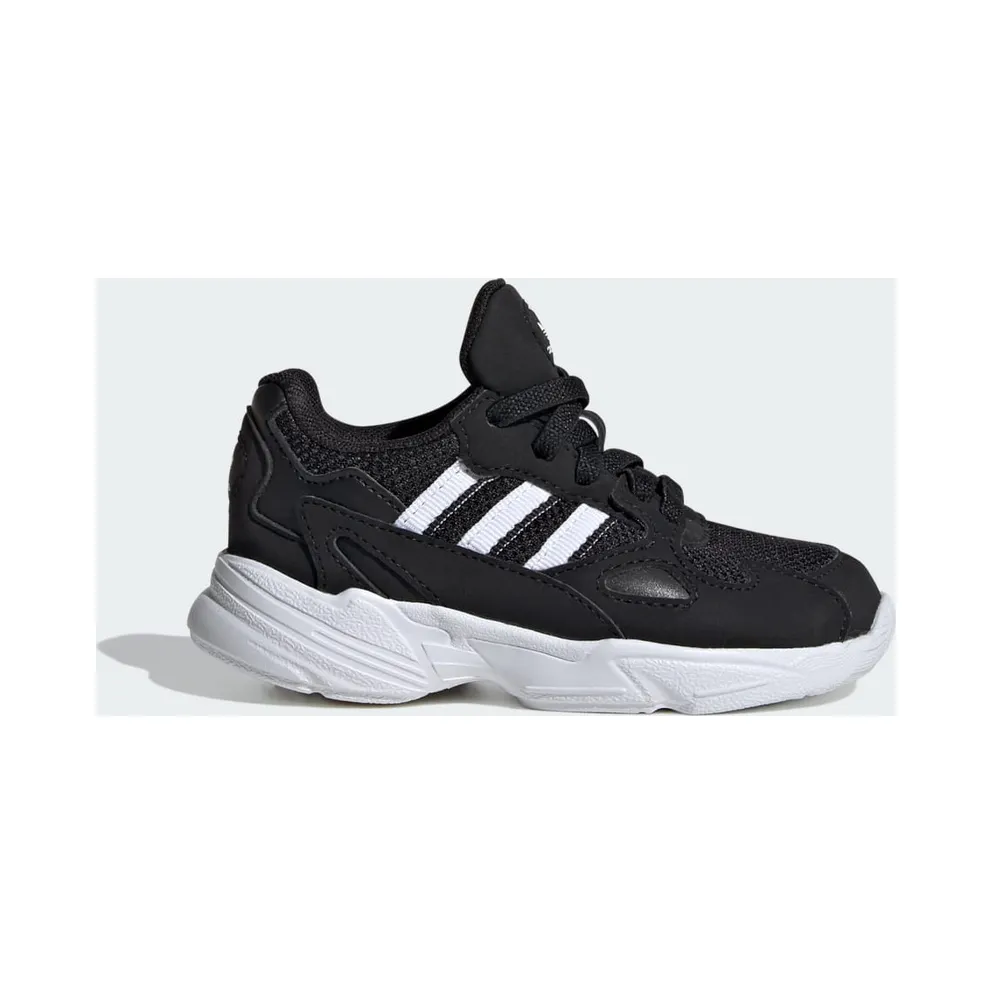 adidas Falcon Elastic Lace Kids Core Black / Cloud White / Cloud White (IF1100)