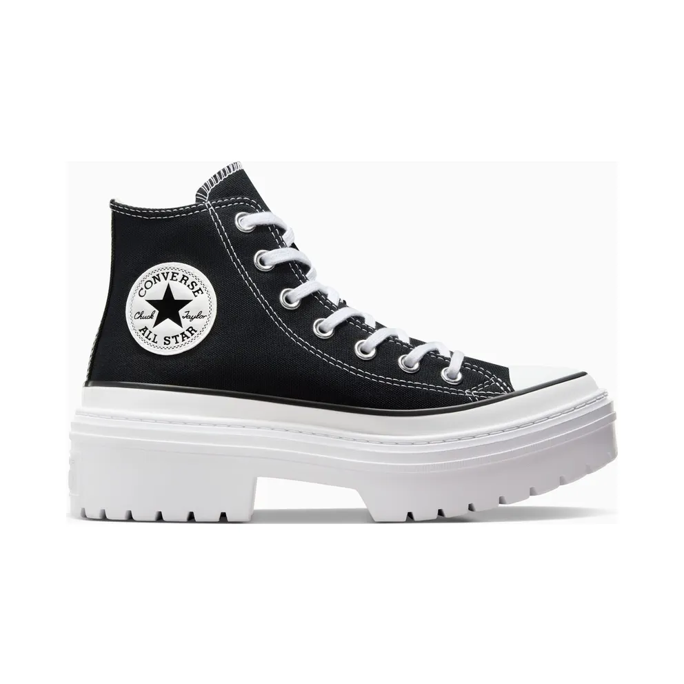 Converse Chuck Taylor All Star Lugged Heel Platform Black/White/Egret (A08258C)