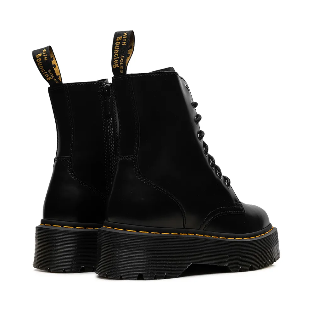 Dr Martens Jadon Boot Smooth Leather Platforms “Black” (15265001)