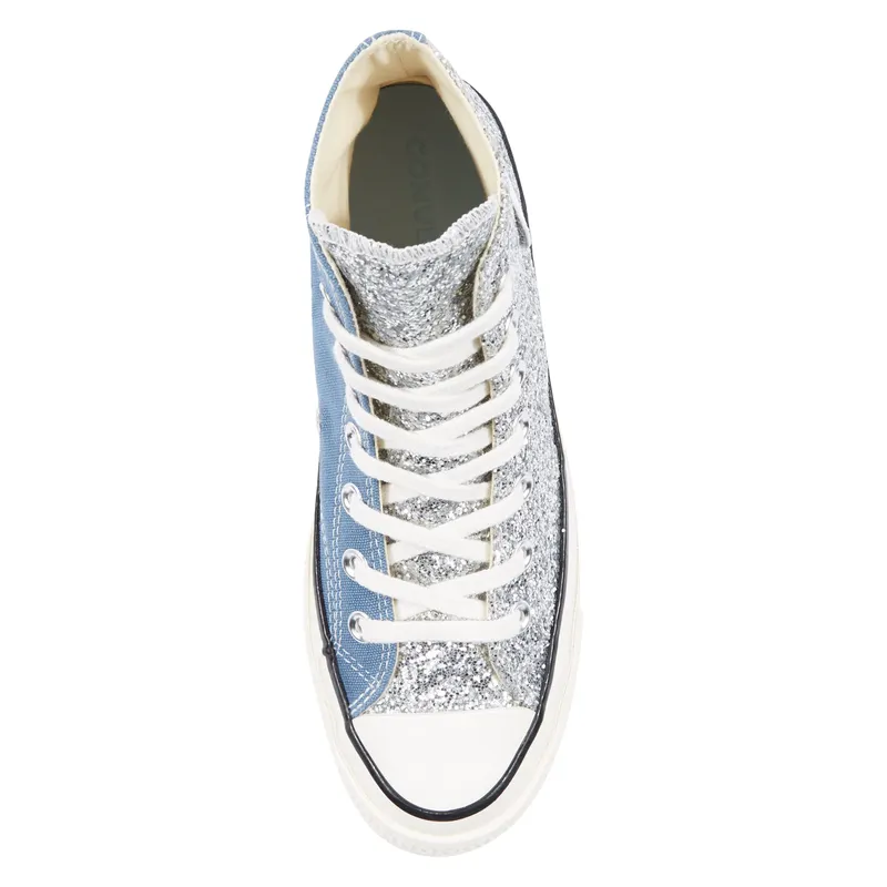 Converse Chuck Taylor All-Star 70s Hi Chiara Glitter (W) Blue Coast/Silver-Egret (563829C)