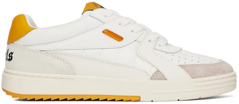 Palm Angels University “White/Yellow” (PMIA078F22LEA0010118)