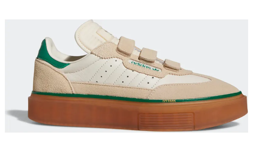adidas Super Sleek Three-Strap V1 Shoes Wonder White / Core White / Gum (GY1777)