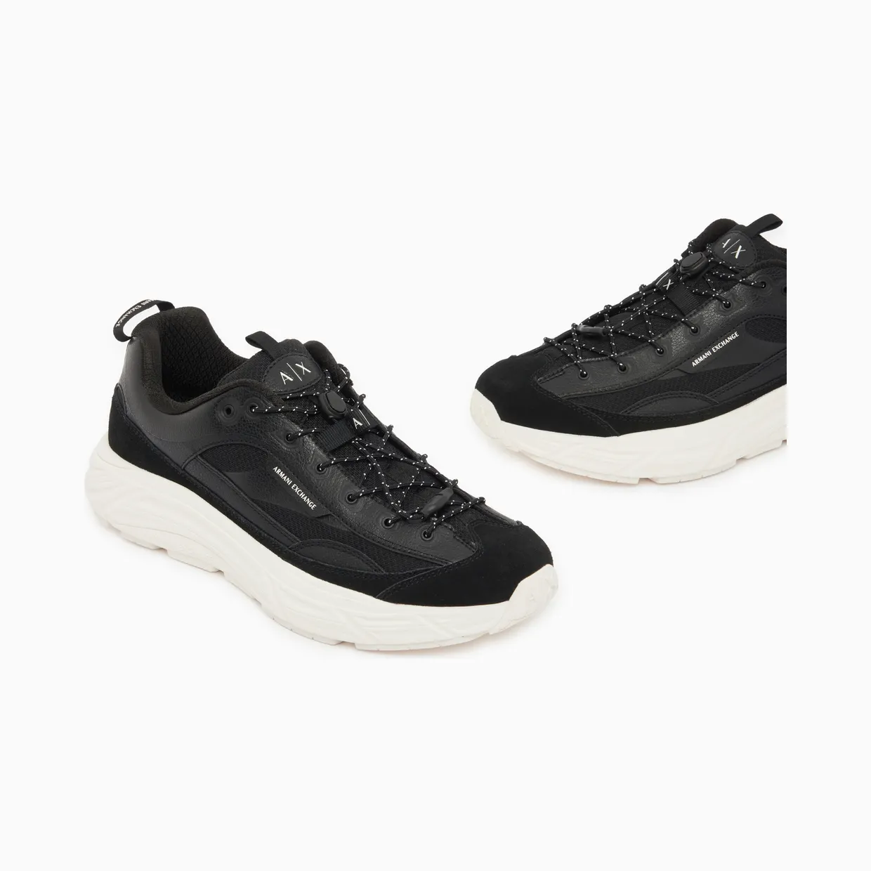 Armani Suede And Mesh With Rubber Sole (XM003623-AF29108-UC001) (5)