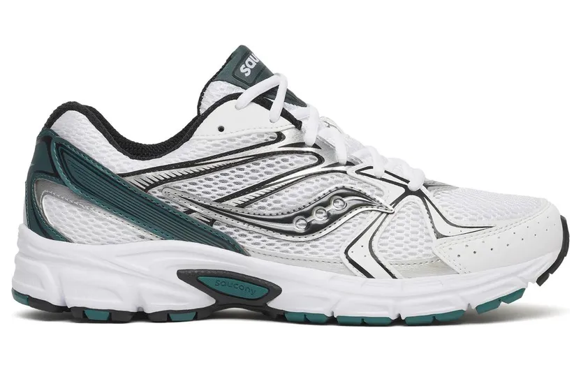 Saucony Originals sneaker Smaragd / Black / Silver / White (S101273-1001)