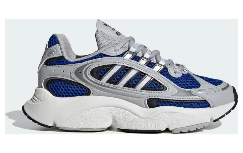 adidas OZMILLEN Shoes Kids Grey Two / Core Black / Royal Blue (ID0695)
