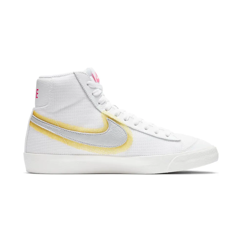 Nike Blazer Mid 77 Cotton Waffle White University Gold White/Metallic Silver-University Gold-Soar (CZ8105-100)