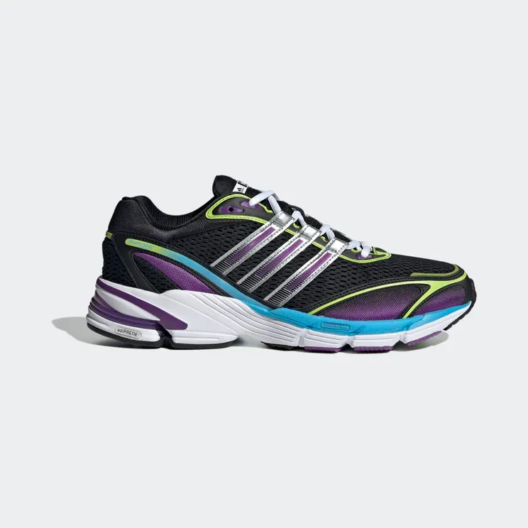 adidas Supernova Cushion 7 Core Black / Silver Metallic / Semi Solar Green (GY5931)