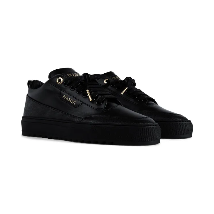 Mason Garments Torino Leather/Diamond Black (SS20-20F)