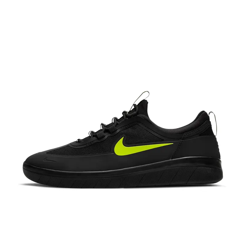 Nike SB Nyjah Free 2 “Black / Cyber” (BV2078-005)