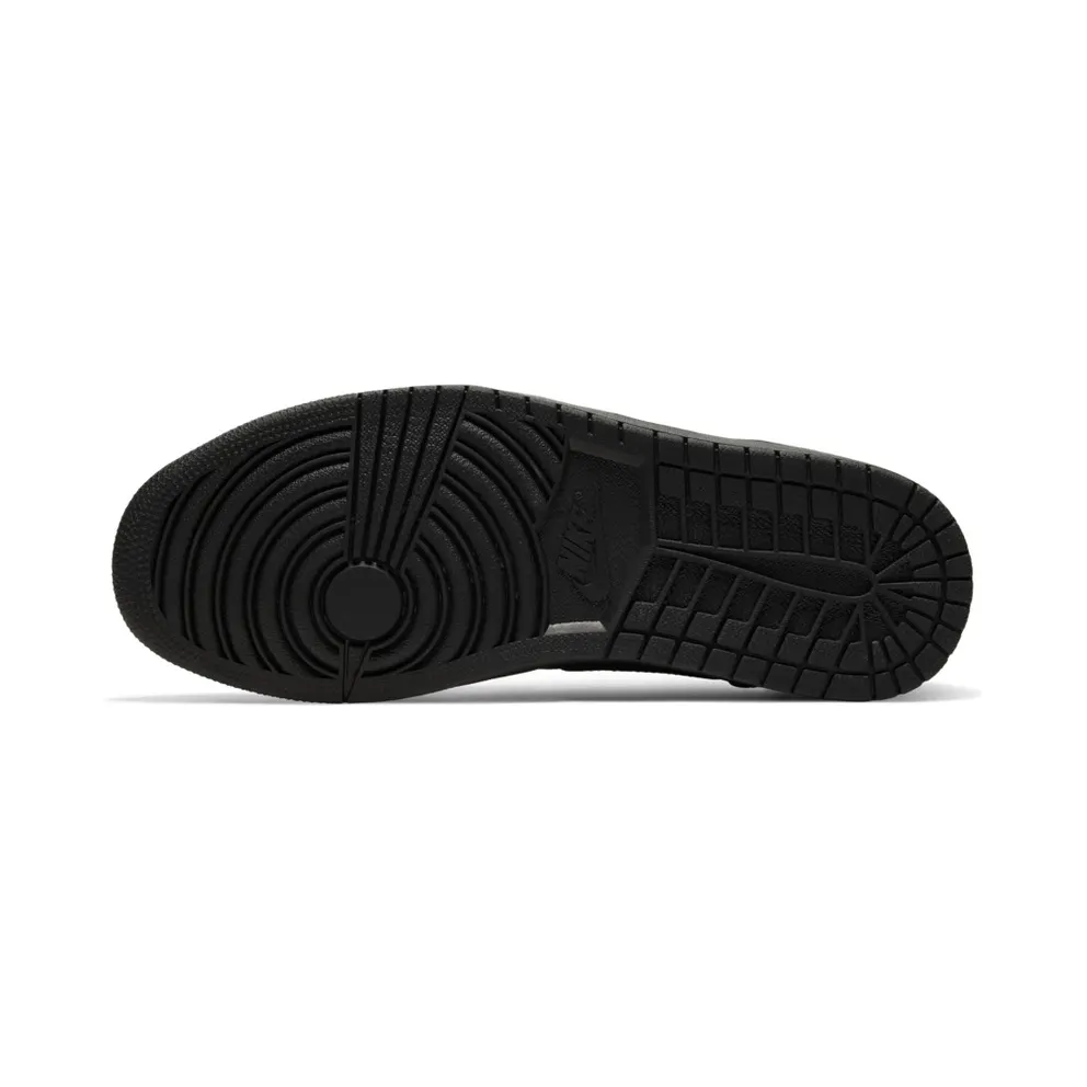 Jordan 1 Mid Triple Black (2020) Black/Black (554724-056)