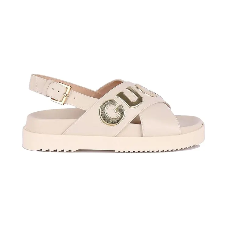 Gucci Crossover Sandal White (738691 AAB3K 9267)