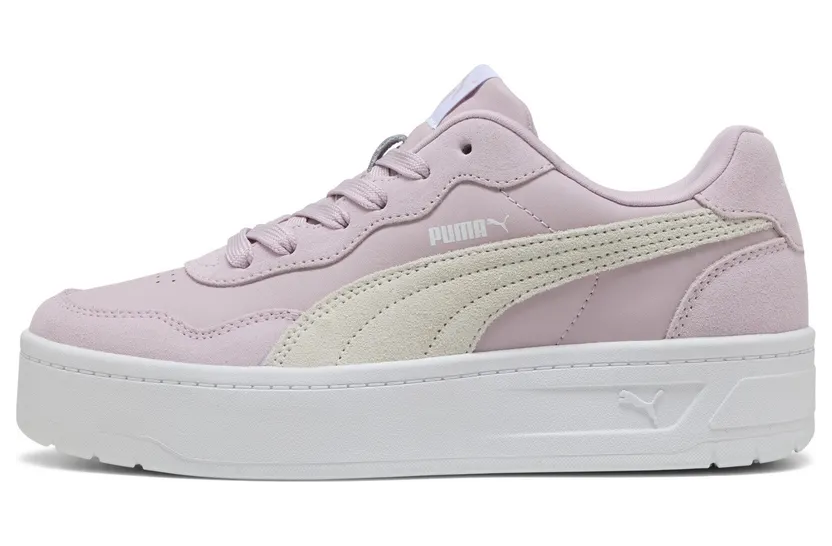 Puma Court Lally Skye Suede “Rose Mauve / Puma White” (400735_02)