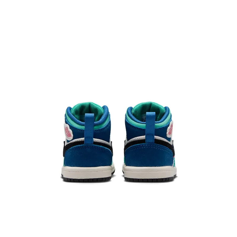 Air Jordan 1 Chalk/True Blue/Kinetic Green/University Red (IO2055-100)