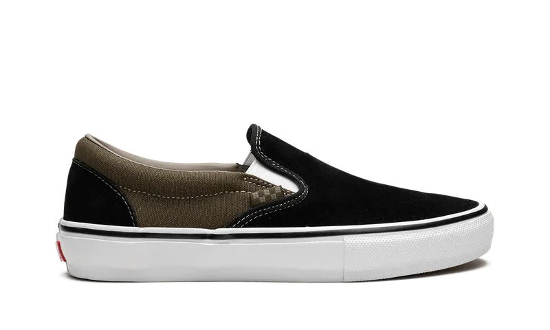 Vans Skate Slip-On “Black / Olive” (VN0A5FCAB1V)