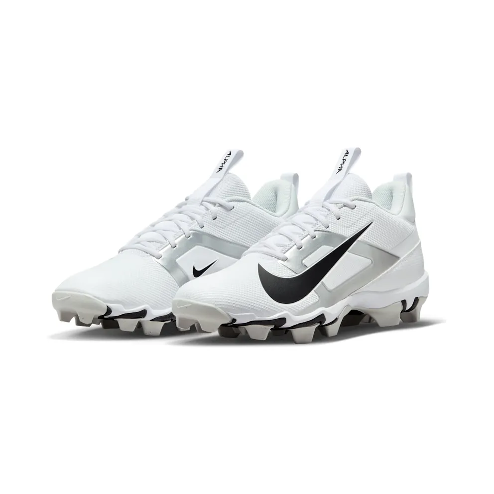 Nike Alpha Menace 4 Shark White Metallic Silver Photon Dust Black (FN0028-100)