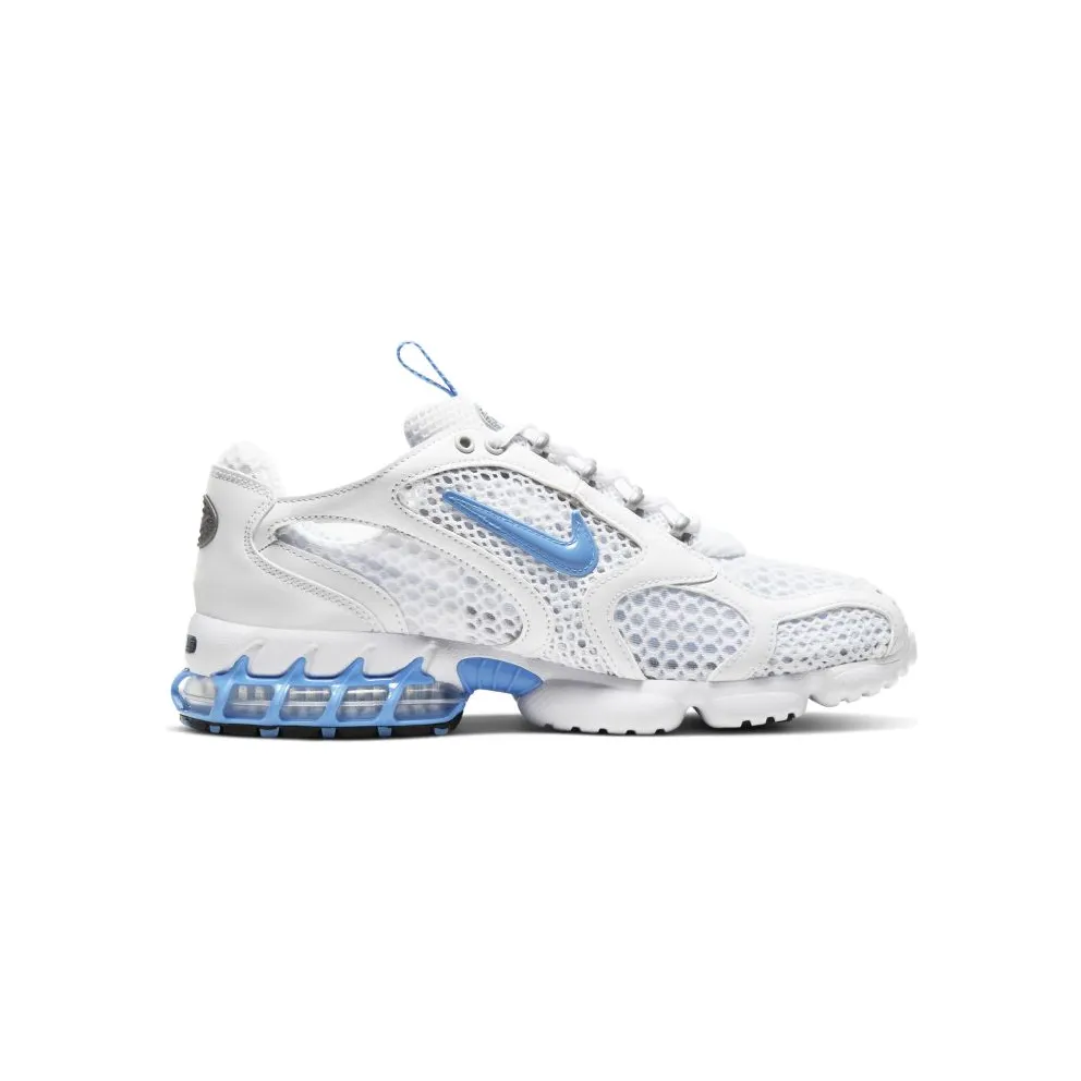 Nike Air Zoom Spiridon Cage 2 White University Blue (W) White/Metallic Silver-University Blue (CD3613-100)