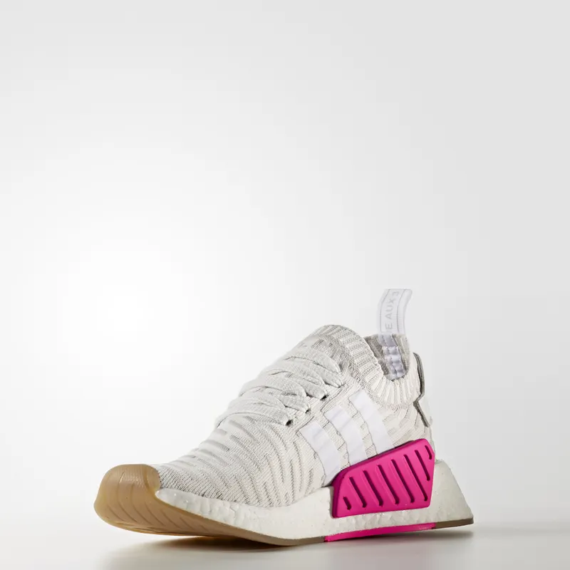 adidas NMD R2 Running White Shock Pink (W) Running White/Running White/Shock Pink (BY9954)