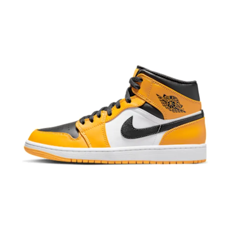 Air Jordan 1 Mid “Taxi / White / Black” (554724-701)