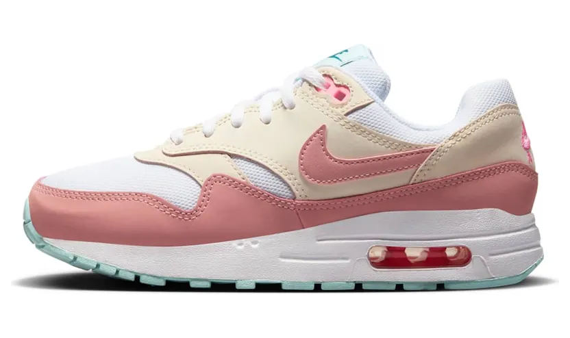 Nike Air Max 1 “White / Guava Ice / Pink Spell / Red Stardust” (DZ3307-101)