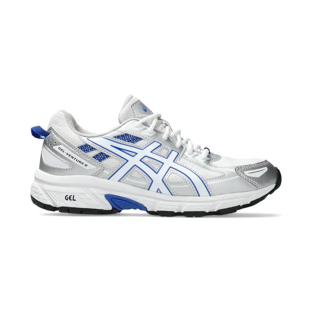 ASICS GEL-VENTURE 6 GS “White / Lapis Lazuli Blue” (1204A162-101)