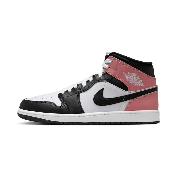 Jordan 1 Mid “White / Rust Pink / Black” (DQ8426-100)