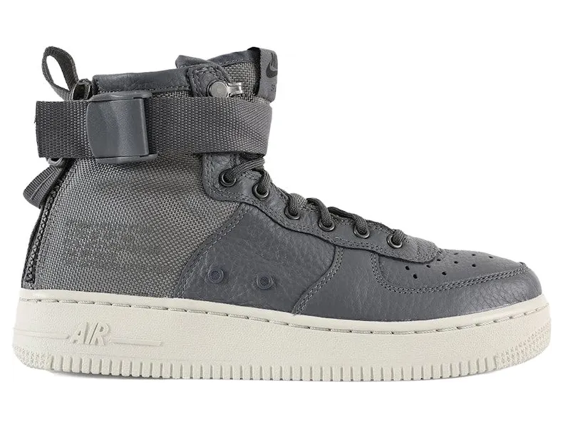 Nike SF Air Force 1 Mid Dark Grey Bone (AJ0424-002)