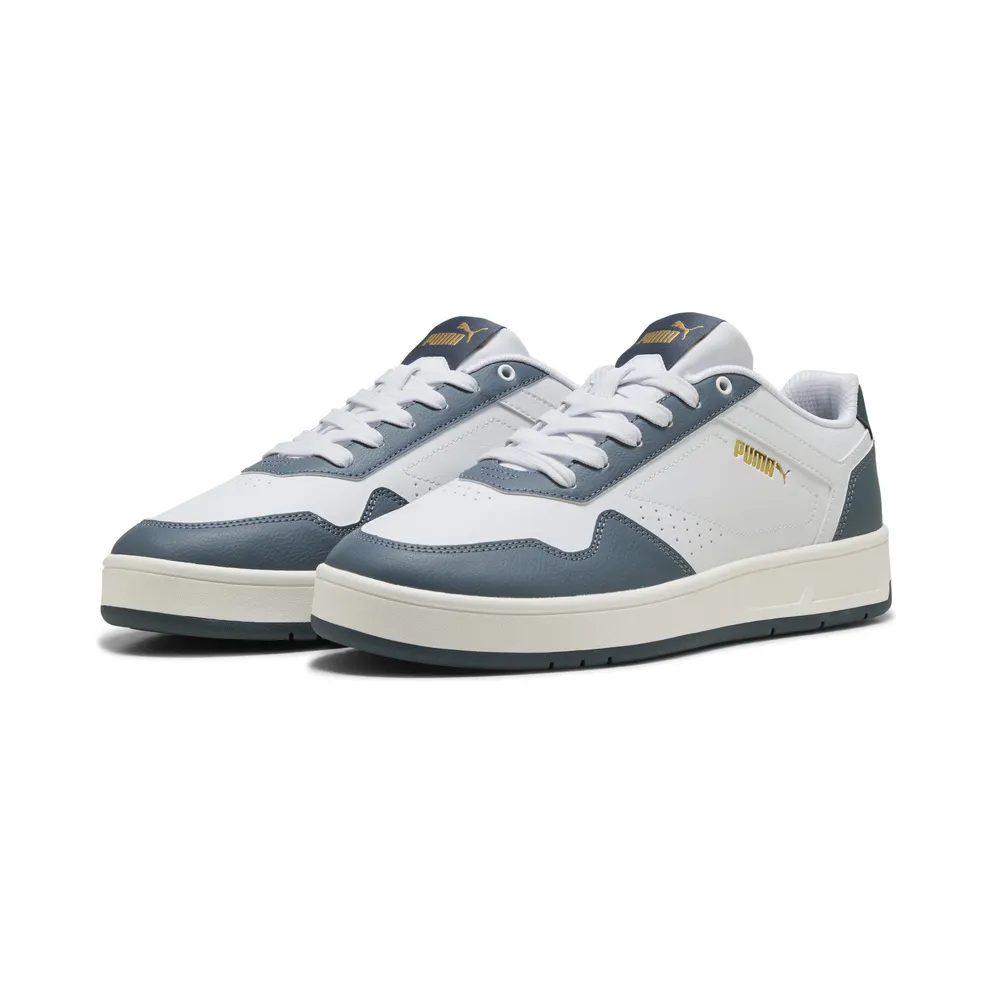 Puma Court Classic “Puma White / Evening Blue” (395018_25)
