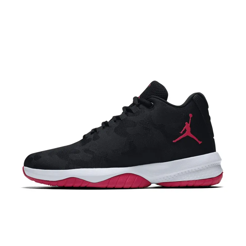 Jordan  B Fly Camo Bred (GS) Black/University Red-Wolf Grey (881446-015)