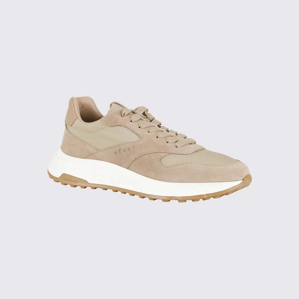Hogan Hyperlight Sneakers in Suede and Mesh Brown (HXM5630FK6HUGO0ZCU)