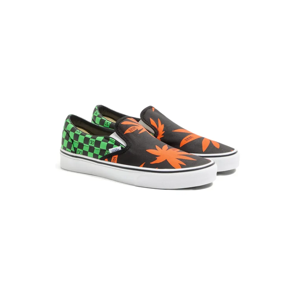 Vans X Valentino X Vans Classic Slip-On “Black” (8Y2S0M96XWF BAL)