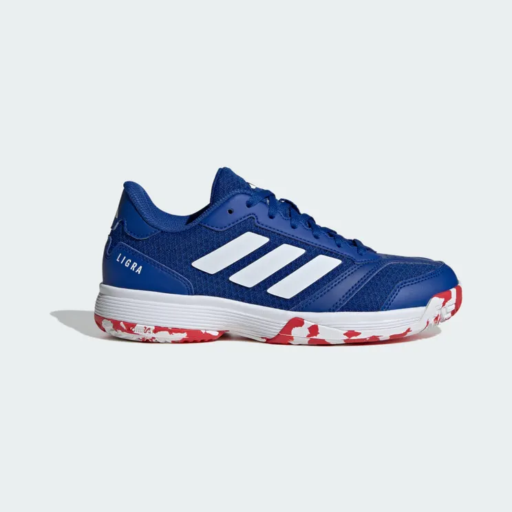 Adidas Ligra 8 Indoor Kids Royal Blue / Cloud White / Pure Ruby (IH8245)