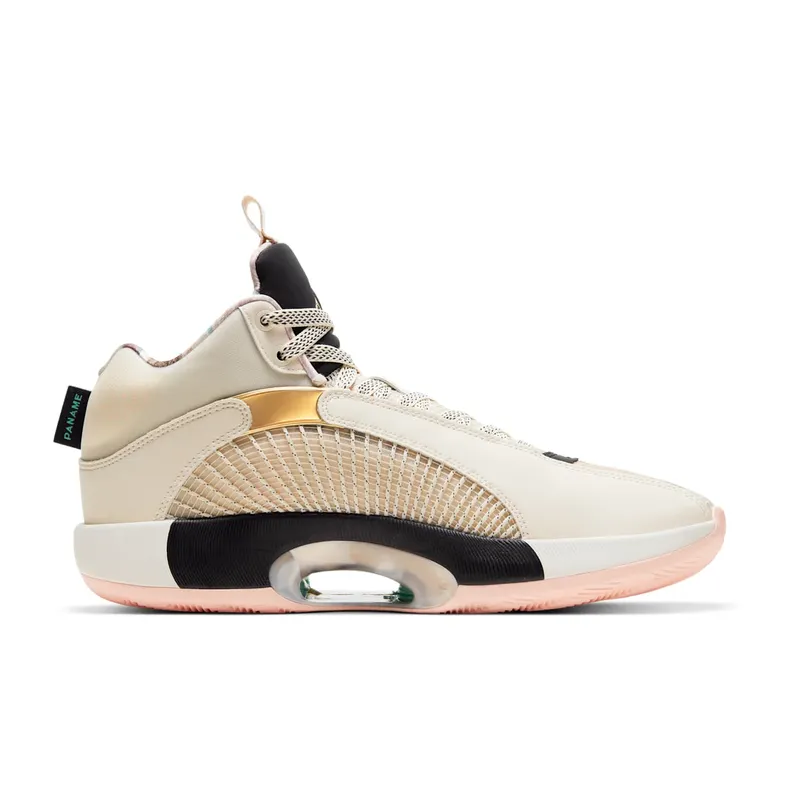 Jordan XXXV Paris – “Pale Ivory / Metallic Gold-black” (DD3668-100)