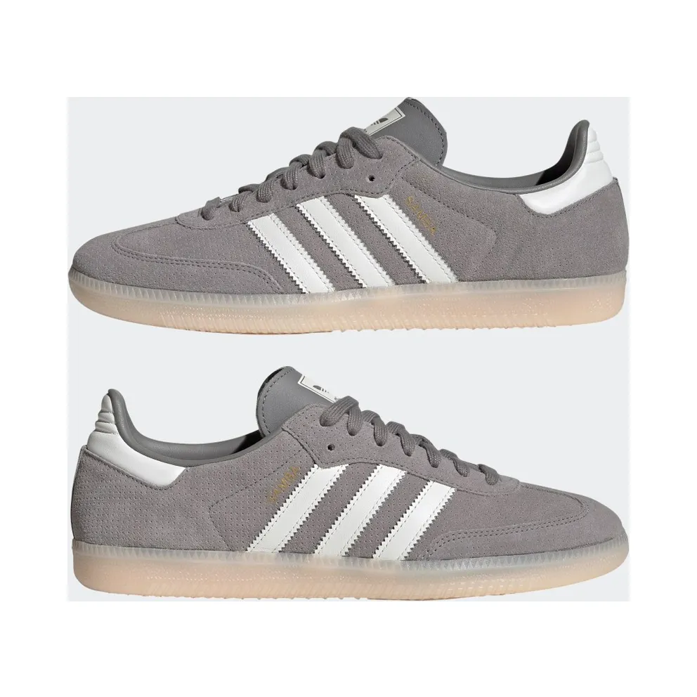Adidas Samba OG Grey Three / Core White / Bliss Orange (HP7905)