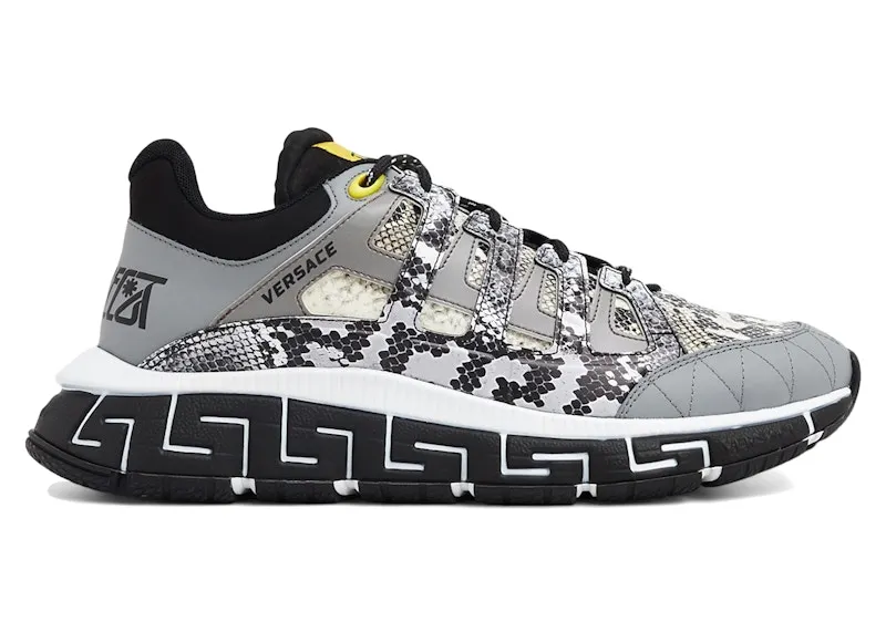 Versace Trigreca Grey Snakeskin (DSU8094 1A06849 5B040)