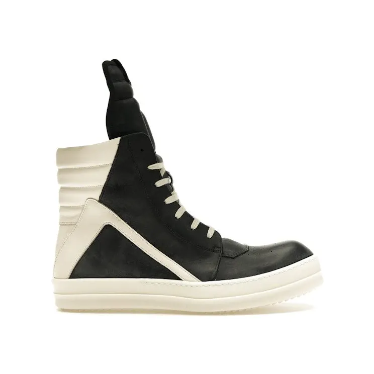 Rick Owens Lido Geobasket Black Milk (RU01D3894-LOOLCO-911)