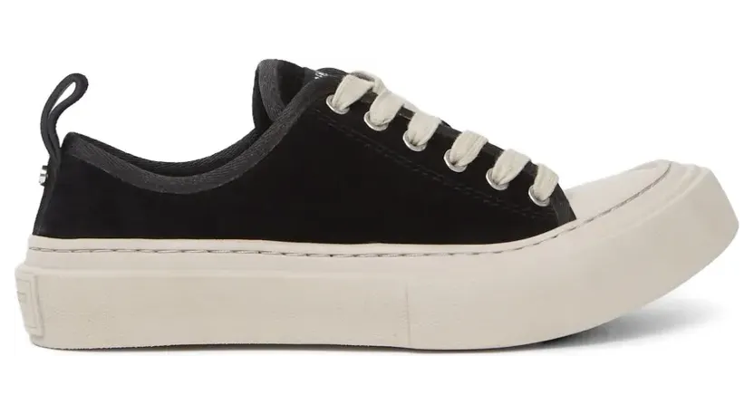 Ann Demeulemeester Halli Vulcanized low-top “Black” (B0014076LT199)