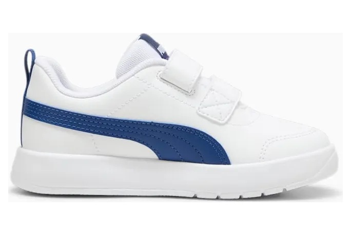 Puma Courtflex wit – blauw (397642-08)