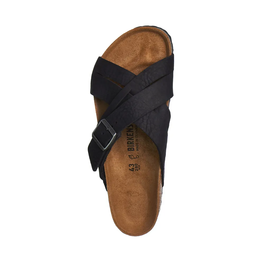 Birkenstock Lugano LEOI Camberra Old Black (1017465)
