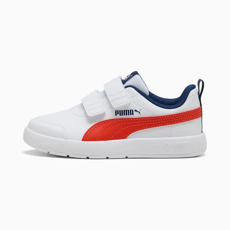 Puma Courtflex White / Fierce Red / Persian Blue (397642-14)