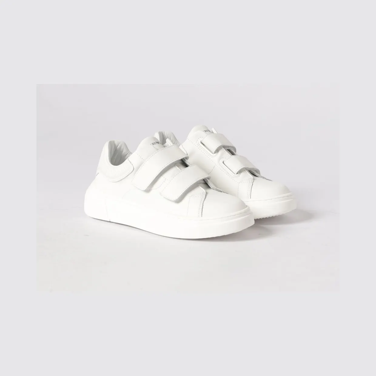 Emporio armani Leather Sneakers White (XYX035XCC7600001)
