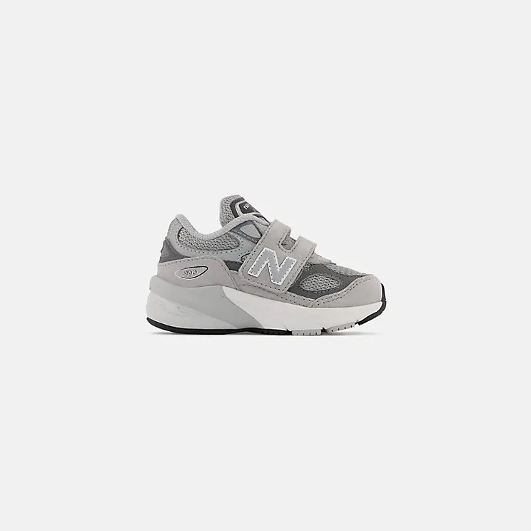 New Balance 990v6 Hook and Loop Grey Silver (IV990GL6)
