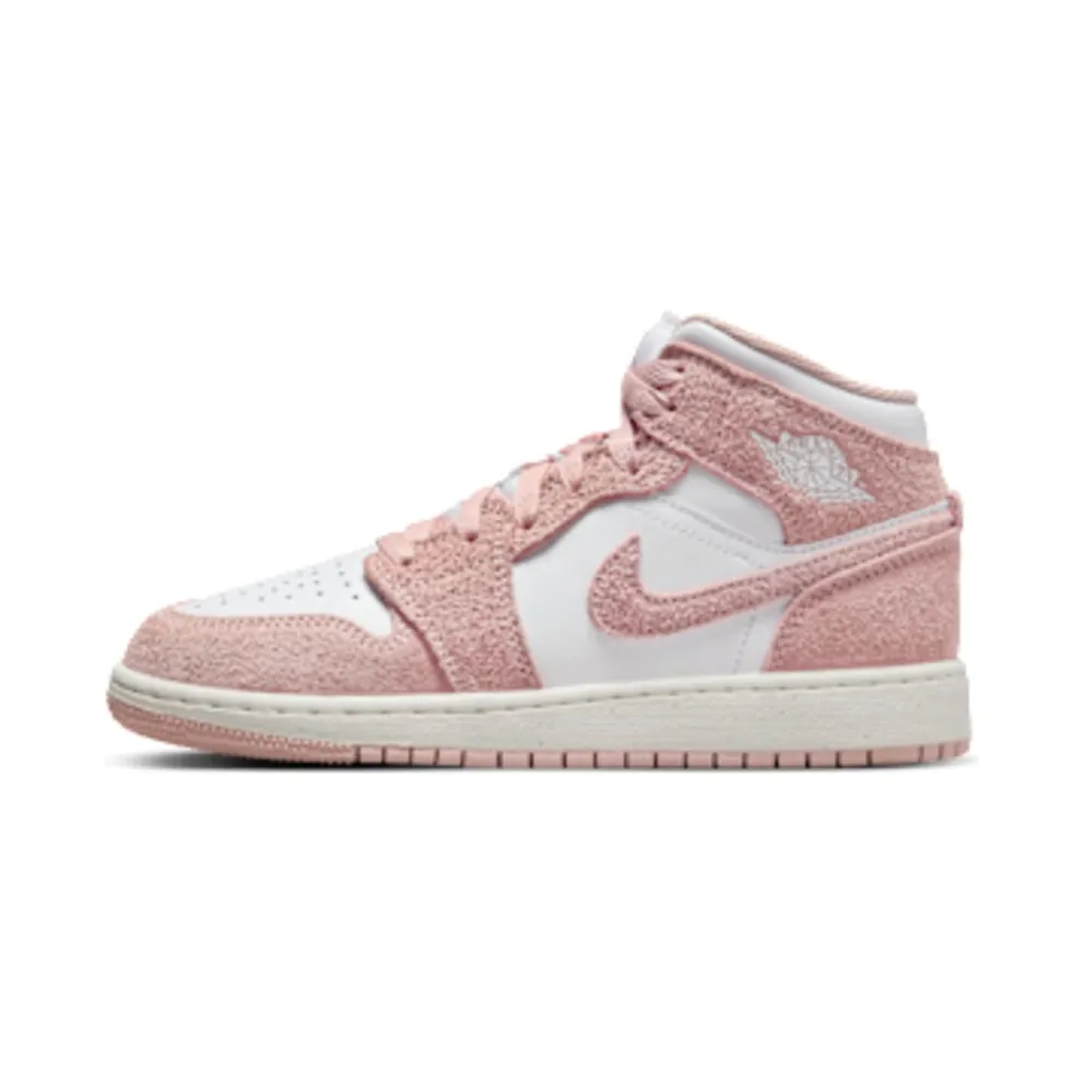 Air Jordan 1 Mid SE GS “LEGEND PINK” (FN7432-161)
