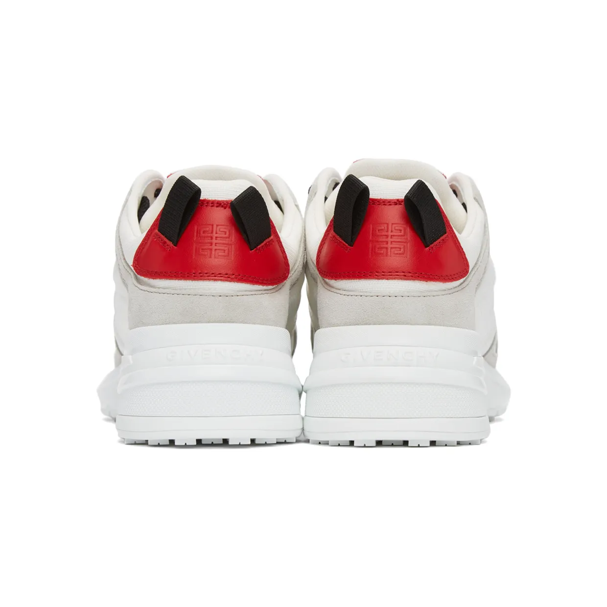 Givenchy White Giv 1 Light Runner Sneakers (BH005FH111) (4)