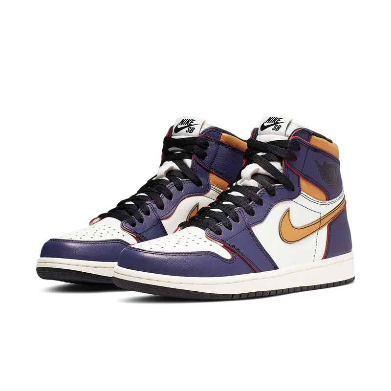 Air Jordan x Nike SB AJ I 1 Retro High OG ‘LA to Chicago’ (2019) (CD6578-507)