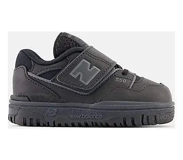 NEW BALANCE 550 Bungee Lace with Top Strap “BLACK” (IHB550BB)