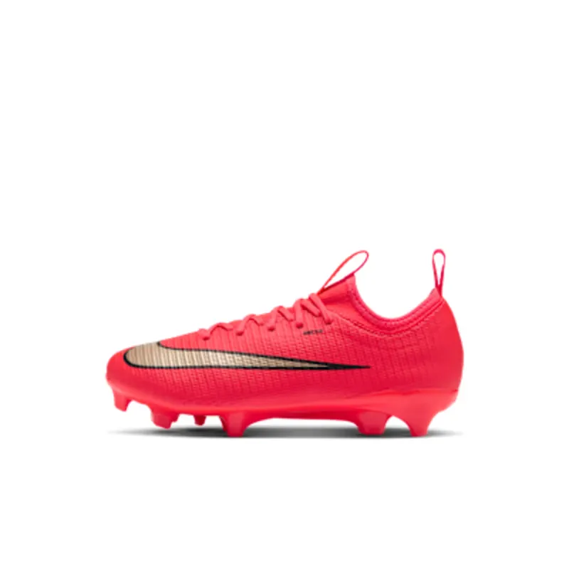 Nike Jr. Mercurial Vapor 17 Academy ‘ Multi-Ground Low-Top “Bright Crimson/Blur” (IU1809-600)