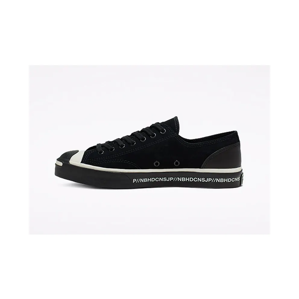Converse Jack Purcell Ox Neighborhood Motorcycle Black/White (165604C)