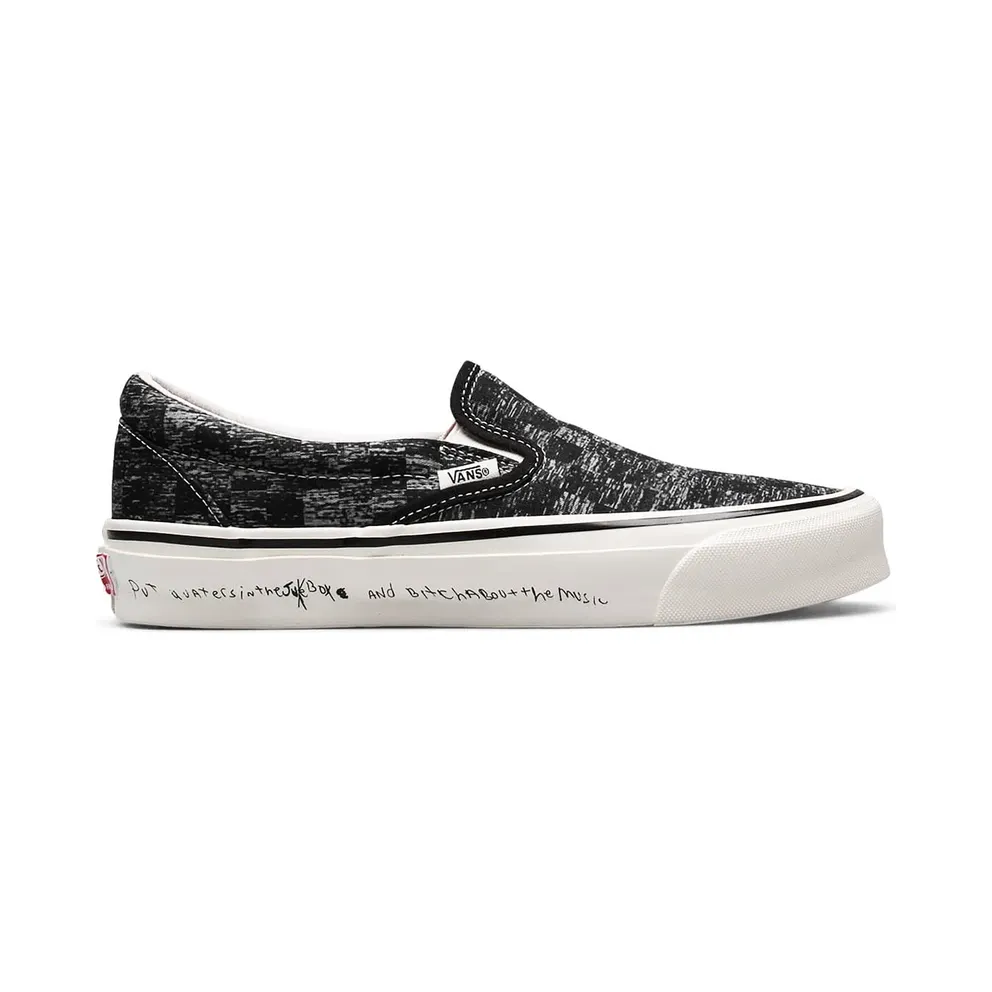 Vans Classic Slip-On LX Jim Goldberg TV Static (VN0A45JK00T)