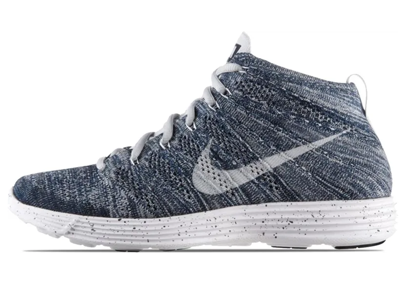 Nike Lunar Flyknit Chukka Squadron Blue Pure Platinum