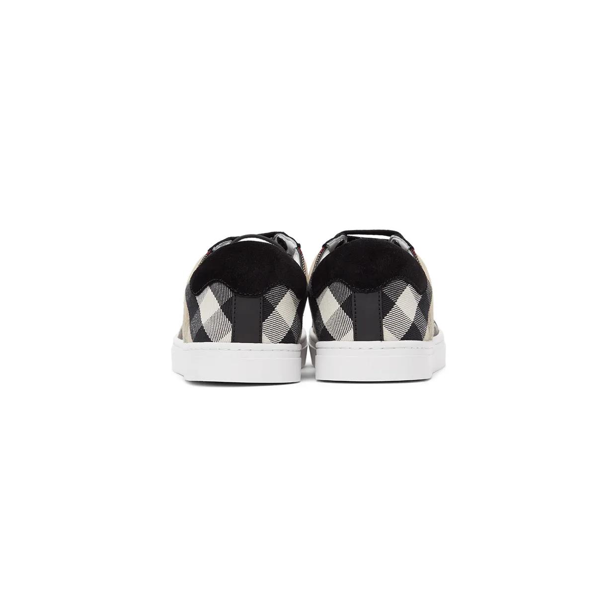 Burberry Black Check Reeth Sneakers (8024124) (4)